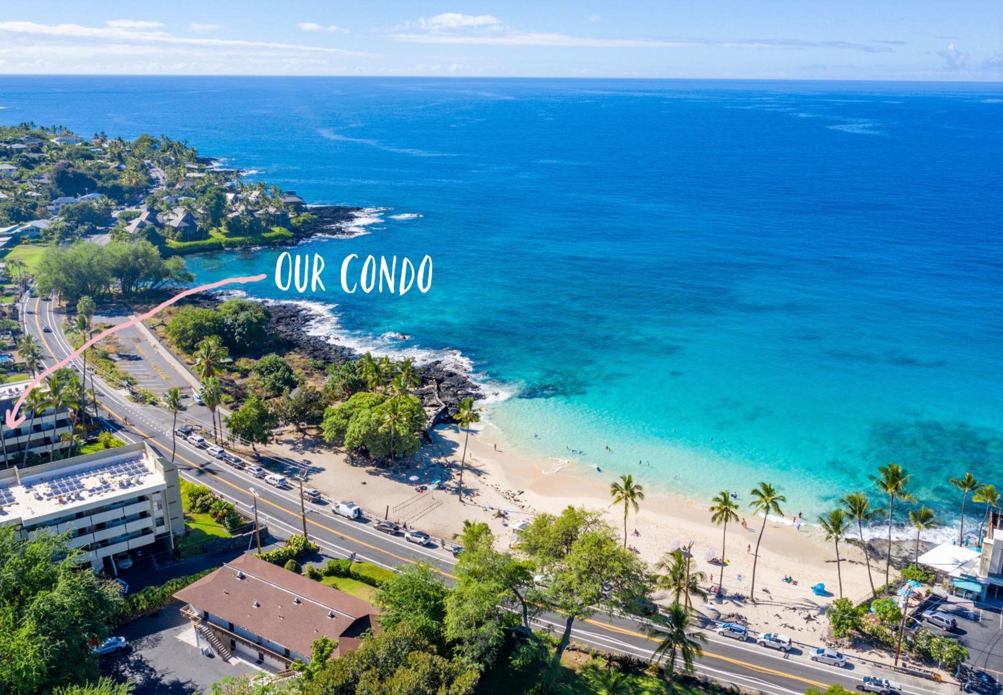 Magic Sands Beach View, 2B2B, Ac, Pool, Sleeps 6 ไคลัวโคนา ภายนอก รูปภาพ
